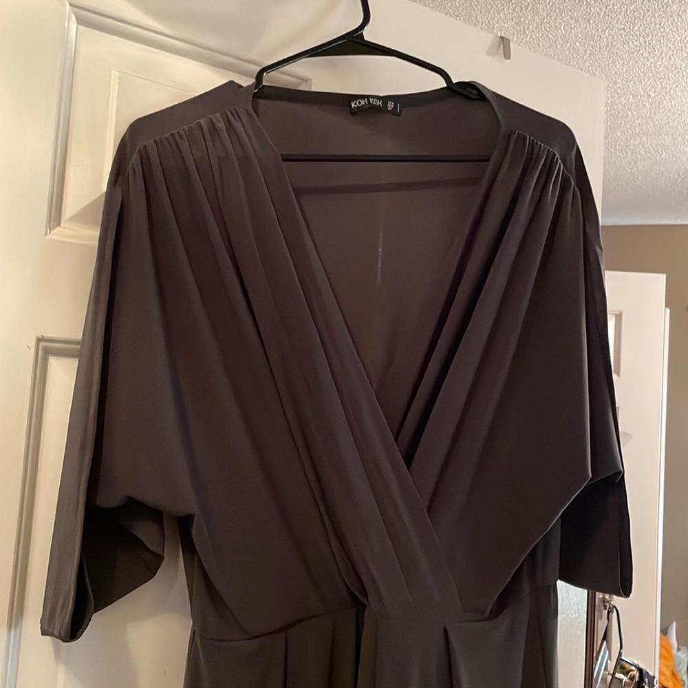 Gray Bridesmaid dress